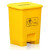 加厚黄色垃圾桶脚踏摇盖废污物塑料桶垃圾桶利器盒回收箱诊所 20L脚踏 黄色2F一脚开一脚关 15L脚踏 黄色/一脚开关