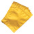 稳斯坦 W5722 (10个)彩色铝箔八边封自立袋 食品开窗密封袋茶叶干货 金色18*28+8cm