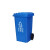 标燕【红色垃圾桶100L】四色垃圾分类垃圾桶大号商用户外环卫带盖公共场合大容量ZTT-LJT0018
