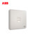 ABB开关插座弱电纤悦雅典白色一位单网络信息插座 AR331一位