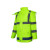 阿力牛  ASF59 安全警示雨衣 户外骑行徒步防汛防暴雨雨披 荧光绿上衣 2XL 