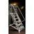 德银不锈钢登高车铝合金脚踏步台阶梯阁楼子工程爬梯凳仓库脚手取货架 4步1000mm(304不锈钢)
