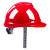 帮手仕 安全帽反光背心1套 马甲均码 施工安全防护服多口袋蓝色反光衣+红帽