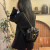 酷奇袋鼠（KUQIDAISHU）拥袋者韩版时尚小包包女2023新款简约链条双肩背小众迷你小双肩包 粉色(金色链条)