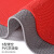 金固牢 PVC镂空防滑垫 S形塑料地毯浴室地垫 5.5mm厚*1.2m宽*1m*灰色 KZS-591