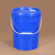 特厚工业级水桶塑料桶密封桶油漆桶油墨桶胶桶桶小桶大桶机油桶带盖带提手L升KG公斤 20L-绿色特厚（带油嘴盖）