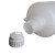 Titan[BPD] 可高温高压操作的细口大瓶（带手柄） PP 白色 PP螺旋盖 TPE垫圈 50L 02029193