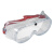 蓝鹰 NP102护目镜透明镜片 防风沙防雾防飞溅防冲击防护眼罩