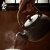 九土日式手工陶泥烧水壶家用提梁壶煮茶壶电陶炉功夫茶具耐热茶壶加厚 款式二 米白色炭炉