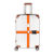 旅游行李箱十字打包带加长捆绑带托运包加固带旅行箱绑带用品 橘黄色十字带锁