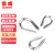 俱威 鸡心环304不锈钢钢丝绳保护套三角环 JM-1108I M18（1个）