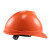 世达V顶标准型高强度领导监理头盔 工地建筑工程 新国标安全帽 TF0101O-V型标准-橙色