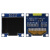UNO R3/STM32 0.96寸OLED显示屏模块 C51单片机I2C接口串口液晶屏 黄蓝双色显示颜色