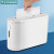 莫顿（MODUN） 挂壁式 可免打孔酒店卫生间方形纸巾盒擦手纸盒抽取式防水抽纸架 5857立式擦手纸盒