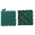 金诗洛 KSL1014 悬浮地垫 地毯 地板 拼接塑料防滑脚垫 单块25*25cm绿色 要多少拍多少  