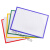 嘉博森加厚磁性文件保护套 磁性操作流程卡套硬胶套 磁性卡套卡片袋展示 白色 A4