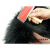 定制适用宠物皮毛专用护理羊毛刷毛领刷子小毛梳子皮草梳理木柄大号 塑料柄 中号