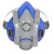 南核 9009 高效过滤 豪华低阻硅胶防护面罩(本体，螺纹接口）1个