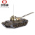 京联盛59坦克模型合金仿真1:30T54主战坦克模型科教国防展览摆件 古铜