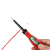 新款数显电压彩光测电笔电工专用测断线多功能高扭力螺丝刀电笔 红色一字+