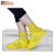 麦思格测（MASIGECE）MS-Y53 户外一次性雨雪鞋套 便携乳胶雪地高筒 防滑鞋底 M 码 适合35~40鞋码 黄色 双
