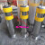 定制不锈钢路桩固定活动预埋式可拆卸防撞柱加厚隔离路障反光警示 201材质114管1.2mm60CM高