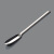 ASONE不锈钢细口用小勺205mm/230mm大容量不锈钢药勺细长口勺 全长230mm