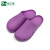 品之德 手术鞋实验室洞洞鞋拖鞋轻便防滑工作鞋透气防臭紫色39-40