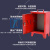 落地式二级箱工地临时配电箱高脚移动手提式防雨开关柜控制箱 红色400*600*200高脚箱