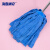 海斯迪克 HKLY-24 毛巾布拖把 不锈钢长杆 工厂吸水拖布 保洁工具 墩布吸水 蓝色1个
