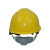 军佑 PE塑料劳保安全帽玻璃钢ABS头盔建筑工程工地安全帽 玻璃钢高强度加厚安全帽 5色可备注 