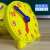 小钟表模型一二年级数学学习小学教具二针三针联动儿童时钟教学钟面小学生学具幼儿园学习认识时间的练习用品 3针钟表+练习册+学习币