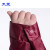 天堂 雨衣雨裤套装 N211-7AX 双层加厚分体长款防暴雨披 酱红色 XL