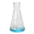 三角烧瓶500ml化学实验室锥形瓶250毫升带硅胶塞锥形烧瓶大B 3000毫升【带硅胶塞】