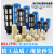 气动铜消声器 长头平头BSL消声排气接头塑料消音器PSL01/02/03/04 黑色PSL04(塑料1/2)