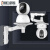 免打孔适用于监控摄像机支架室内摄像头架子吊装壁装360 免打孔墙贴