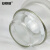 安赛瑞 玻璃干燥器 实验室玻璃仪器空气干燥器附瓷板 物品除湿干燥皿白色透明干燥器 240mm 600903
