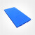JN JIENBANGONG 加厚塑料托盘仓库垫板塑胶卡板地台板网格栈板防滑防霉防潮板地垫 平板蓝色1000*600*50mm