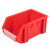 零件盒组合式 塑料元件物料盒货架螺丝盒 460*300*170mm 红色330*205*140mm 红色