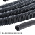 海斯迪克 PE塑料波纹管 电线电缆保护套 聚乙耐磨穿线软管 AD21.2（100米/卷）HKCX-128