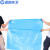 蓝鲸环卫 90*100cm白色50只 彩色加厚商用绿蓝红黑色分类平口垃圾袋LJHW-1033