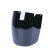 立采电焊面罩具 轻便氩弧焊全脸防护烤脸打眼强光头戴式PC焊帽 单独黑屏 1个价