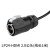 防水连接器LP-24航空插头HDMI航插接插件公母插座双头带线1米 LP24-HDMI 2.0公 LP24-HDMI2.0公头(1米)