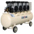 无油空压机220V气泵木工装修汽修喷漆工业级空气压缩机 550Wx2-50L