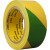 适用黄绿双色pvc警示胶带贴扁铁接地标识2/4cm厘米贴纸地面标线警戒线 宽40mm*33米/卷
