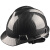 驭舵挡箭牌定制logo黑色安全帽工地国标ABS头盔碳纤维花纹帽领导监理 亮蓝色圆盔