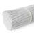 奈栖 扎丝 0.75x35CM 塑料铁丝扎线 PVC铁芯绑扎丝 电线绑扎带 白扁 长20cm（1000根装）23556