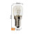 SHLQLED 电烤箱照明灯泡烤箱灯E14小螺口15W25W耐高温300度微波炉灯 家用 E14耐高温300度烤箱灯15W