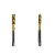凯普森 高速钢氮化钛螺旋槽丝锥 螺纹攻牙丝攻不锈钢钻头 M10 20件起订