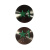 电梯配件五角星字片绿色凸起1字按钮新国标按钮IC卡按钮一楼圆 带盲文直径30mm